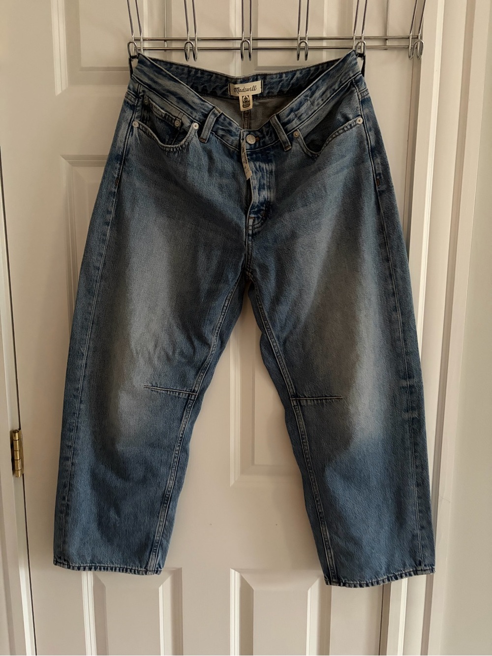Madewell Darted Barrel Jeans
